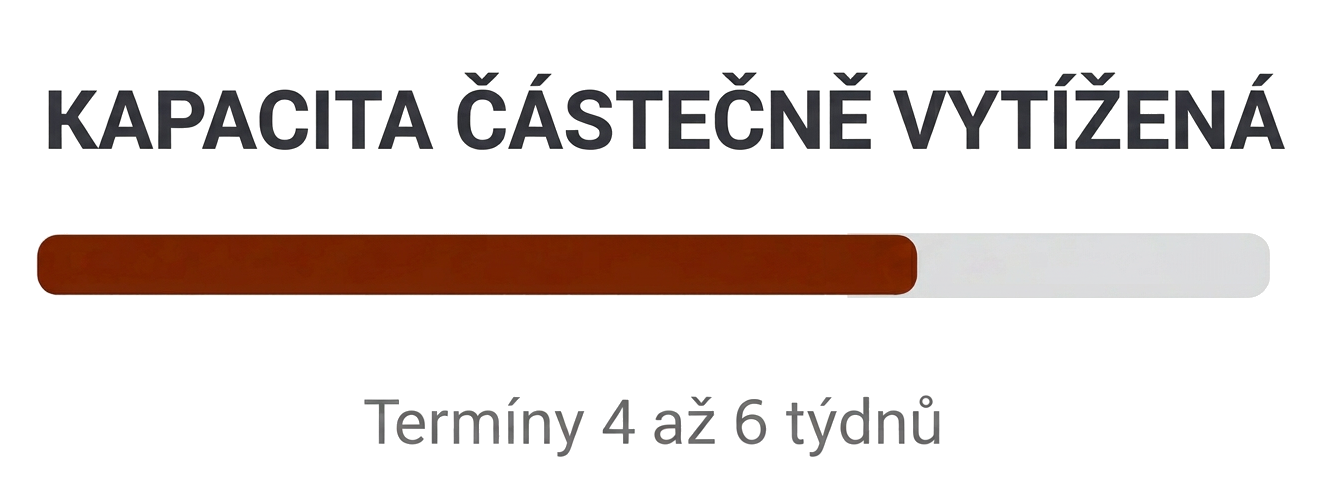 Kapacita částečně vytížená